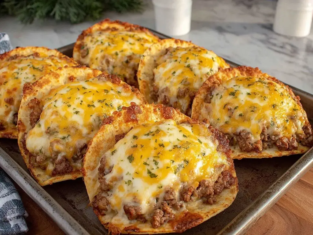 crispy sheet pan tacos - featured image