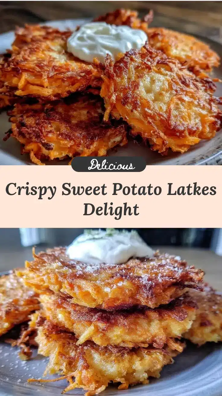 crispy sweet potato latkes recipe