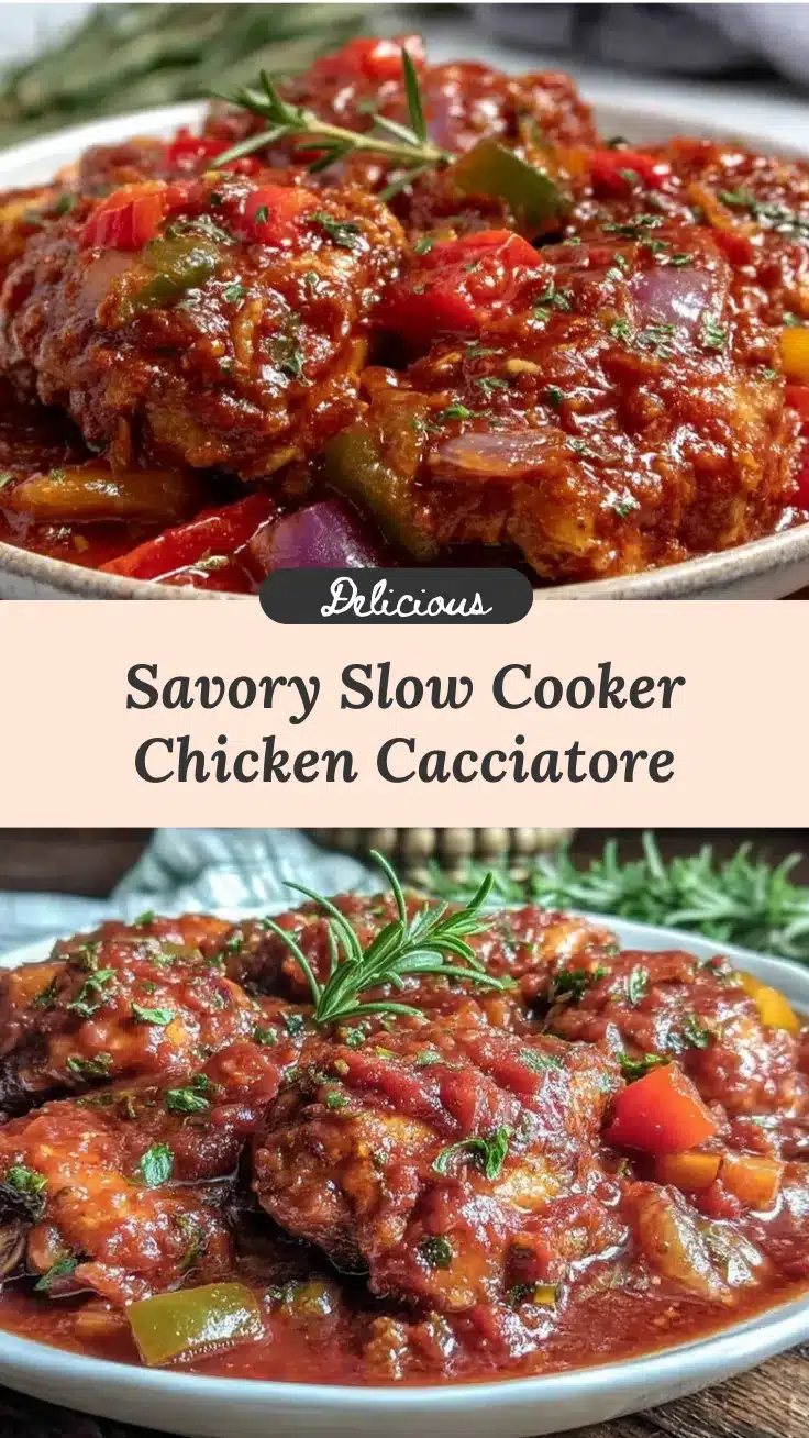 crockpot chicken cacciatore recipe