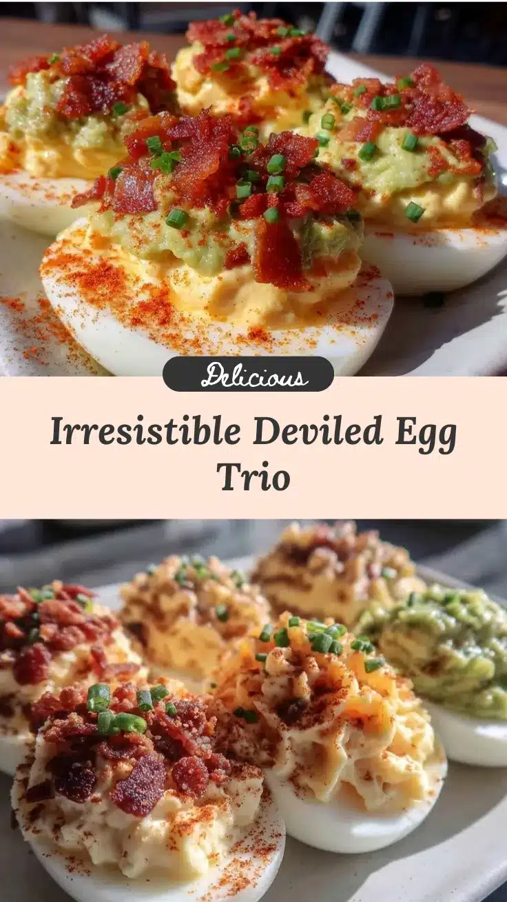 deviled egg trio recipe recipe