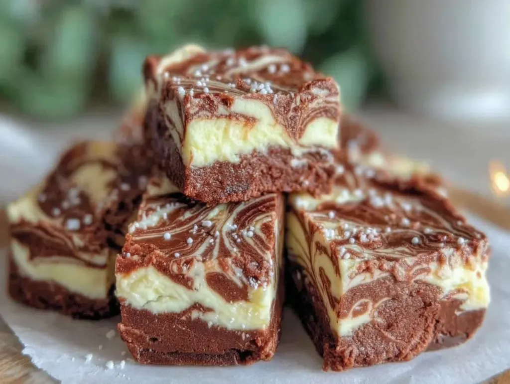 easy marshmallow swirl fudge recipe - featured image