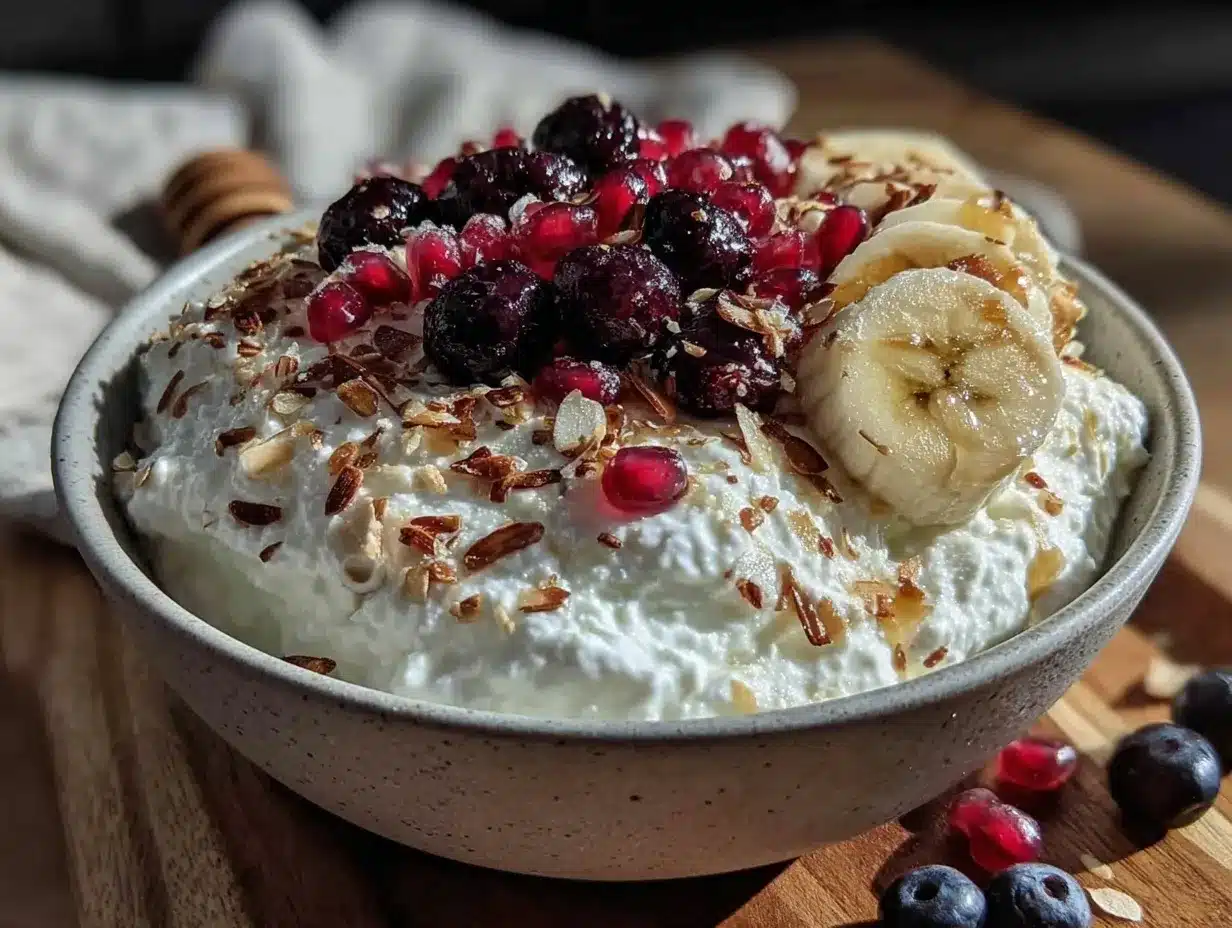 energizing cottage cheese protein bowl preparation steps