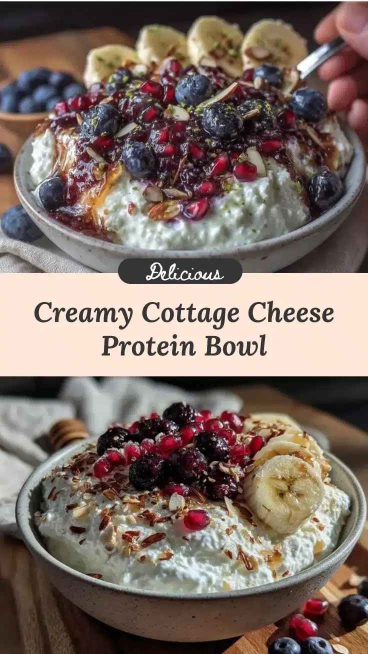 energizing cottage cheese protein bowl recipe
