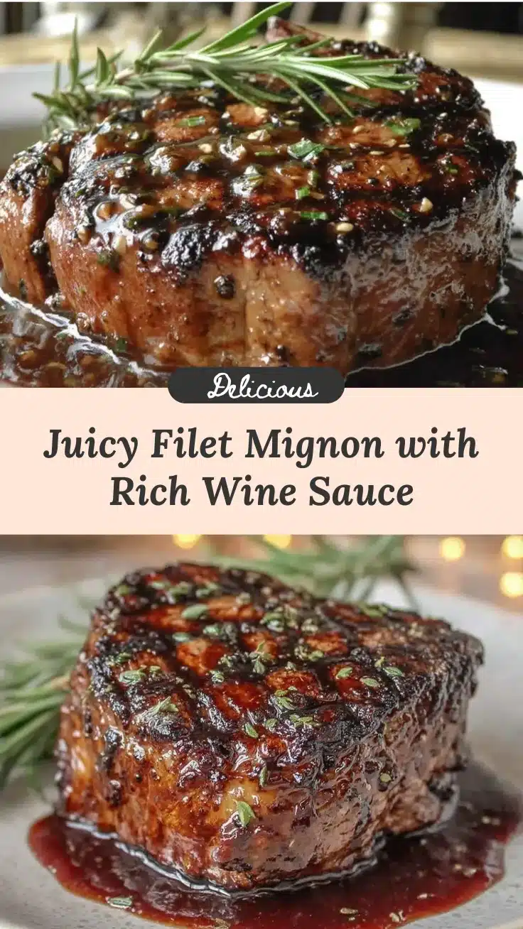 filet mignon with red wine reduction recipe