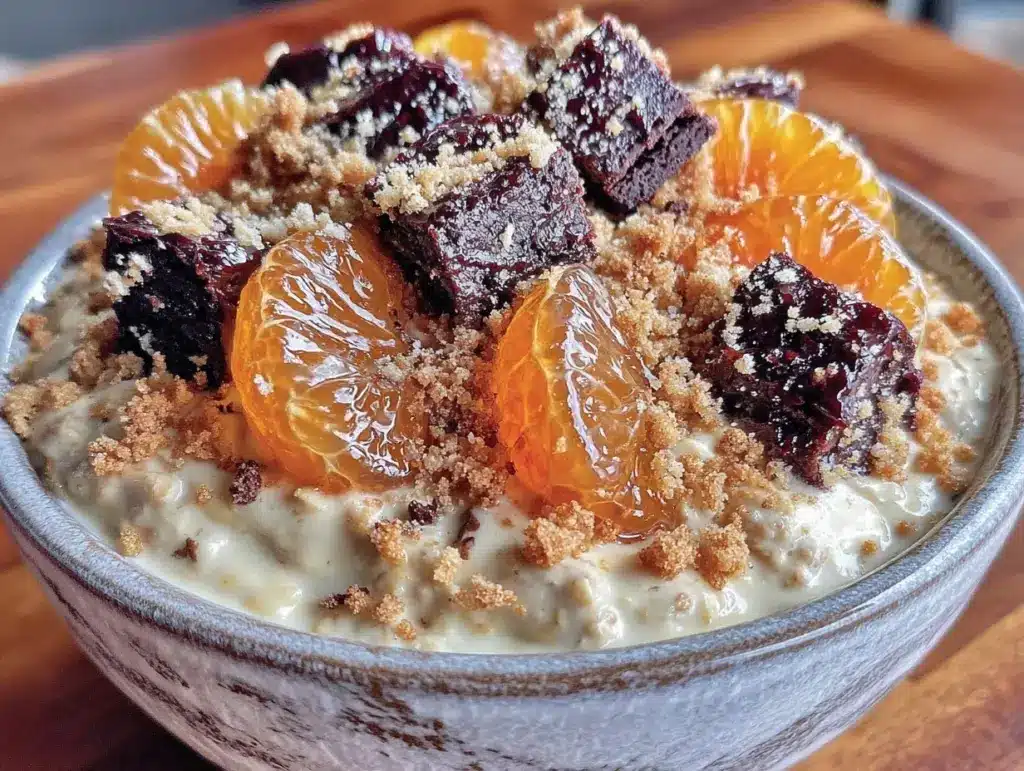 football brownies oatmeal bowl - featured image