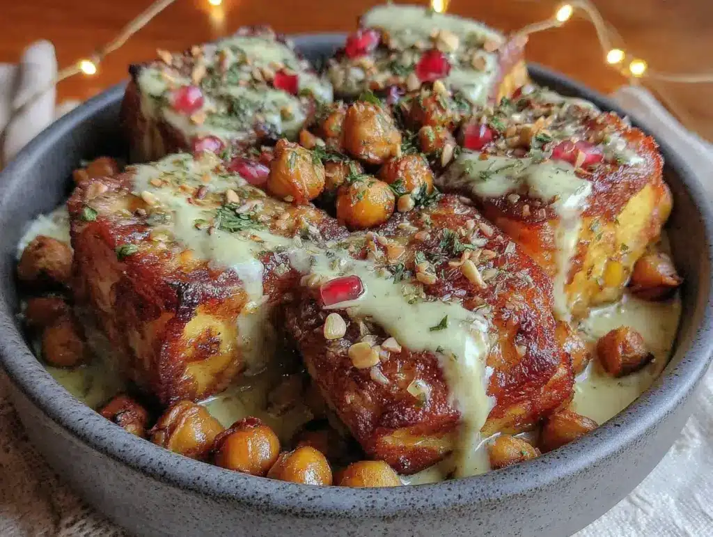 Ginger Garlic Tofu Dinner Bowl - featured image