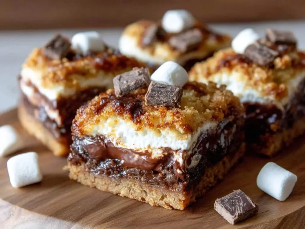 gooey s’mores bars - featured image