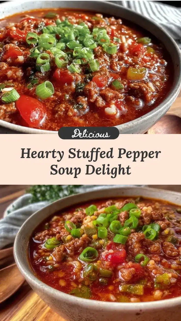 hearty stuffed pepper soup recipe recipe