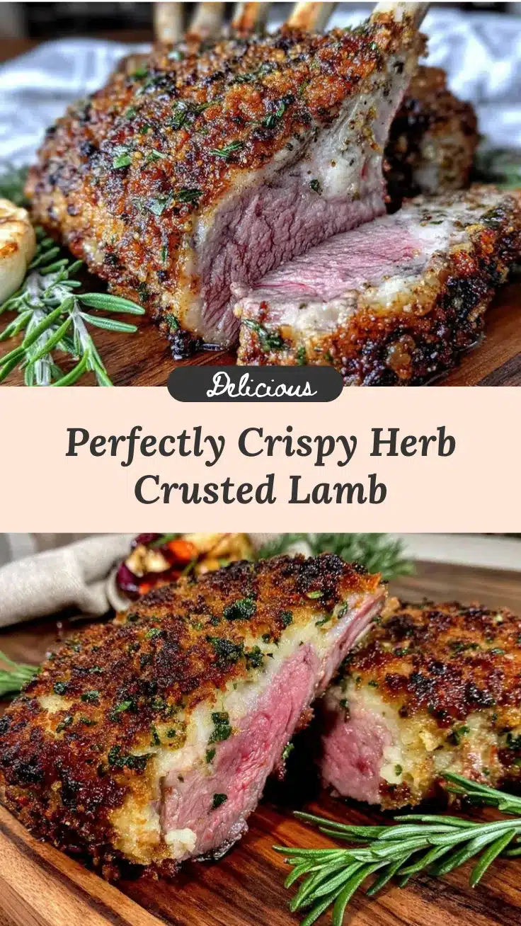 herb crusted rack of lamb recipe