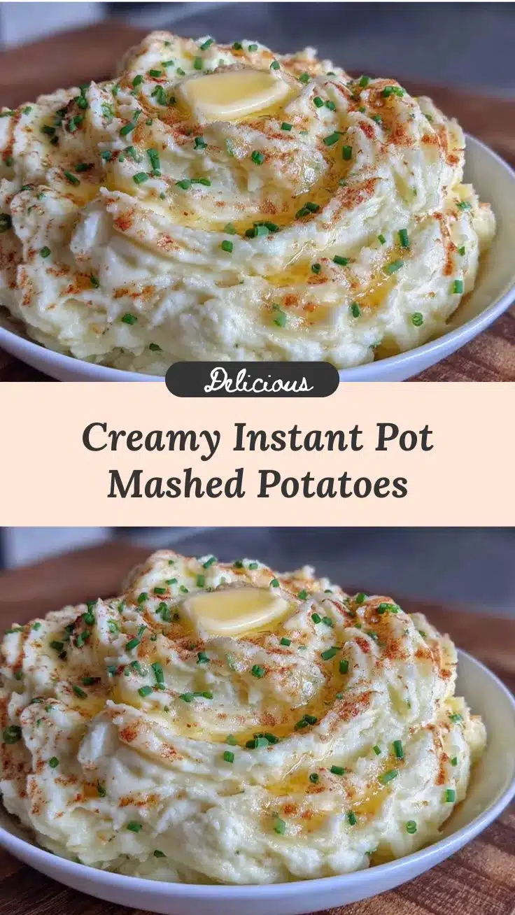 Instant Pot mashed potatoes recipe