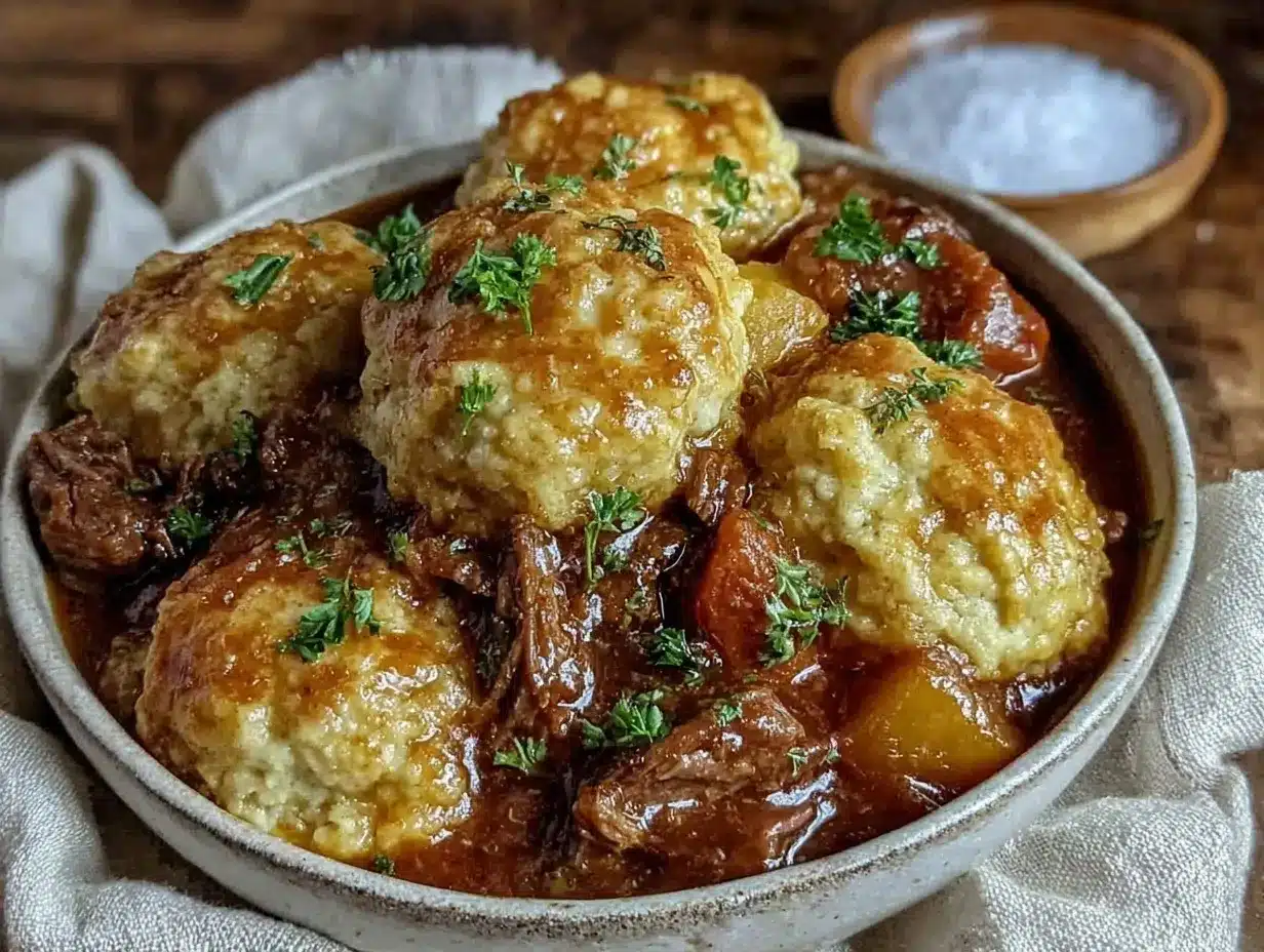 irish stew with dumplings preparation steps