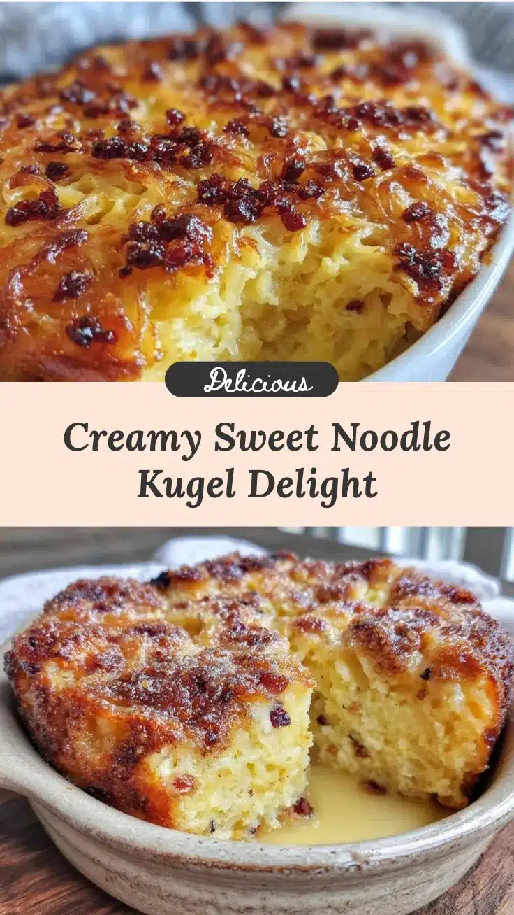 kugel sweet noodle pudding recipe