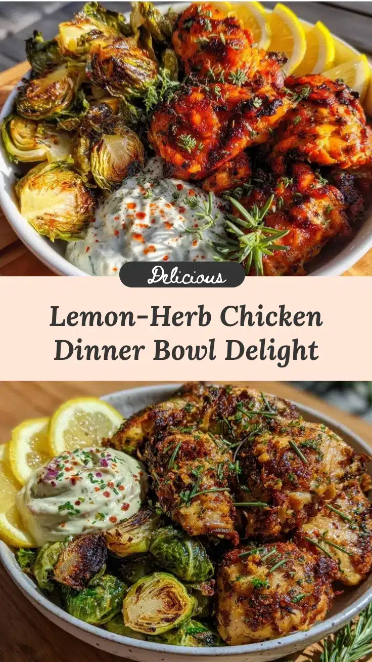 lemon-herb chicken bowl recipe