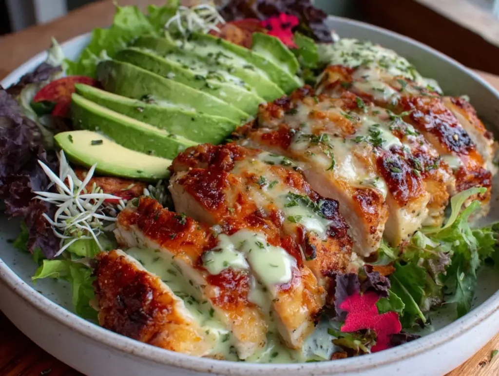 lemon-herb chicken nourish bowl - featured image