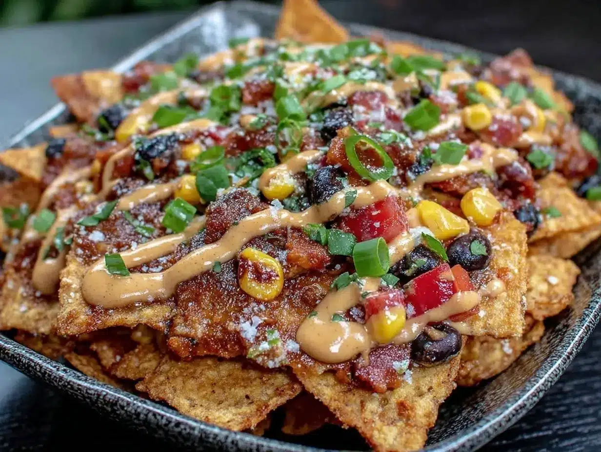 loaded nacho party bowl preparation steps