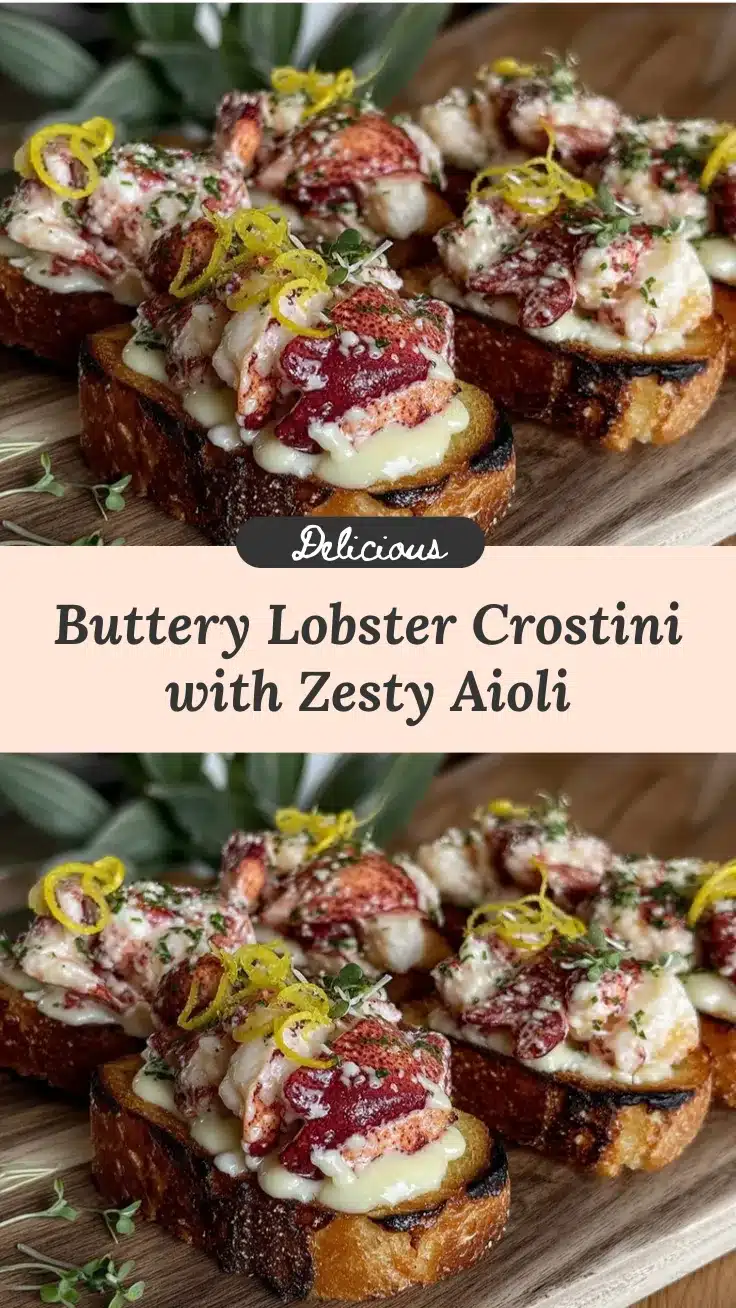 lobster crostini recipe recipe