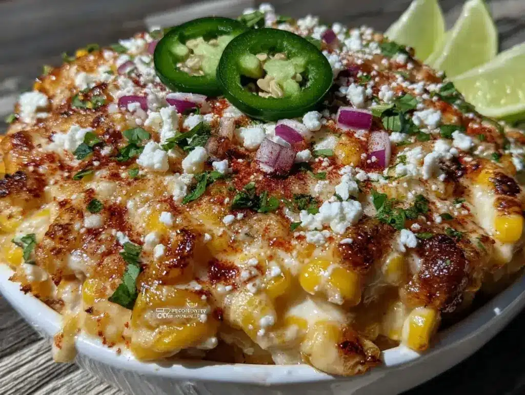 mexican street corn dip - featured image