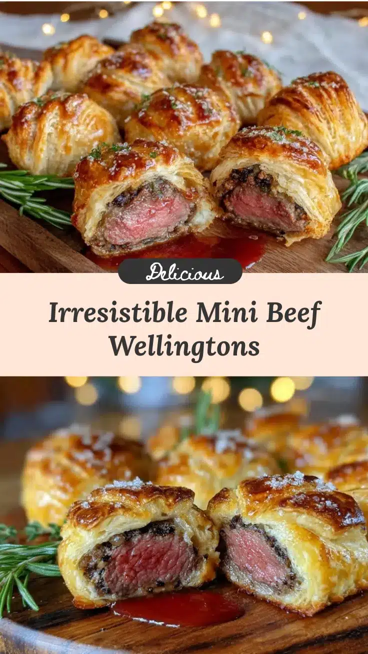 mini beef wellingtons recipe