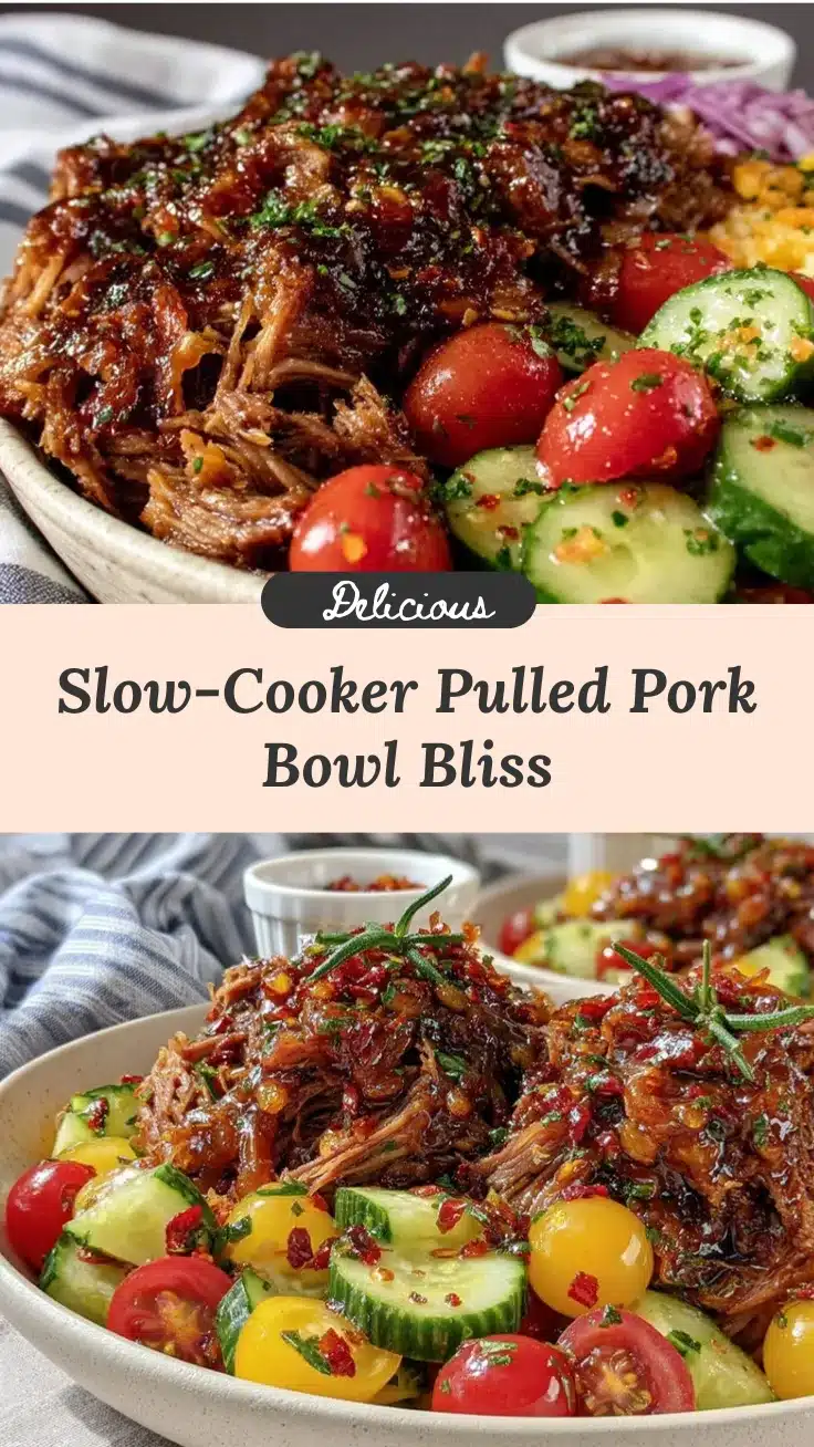 new years eve pulled pork dinner bowl recipe