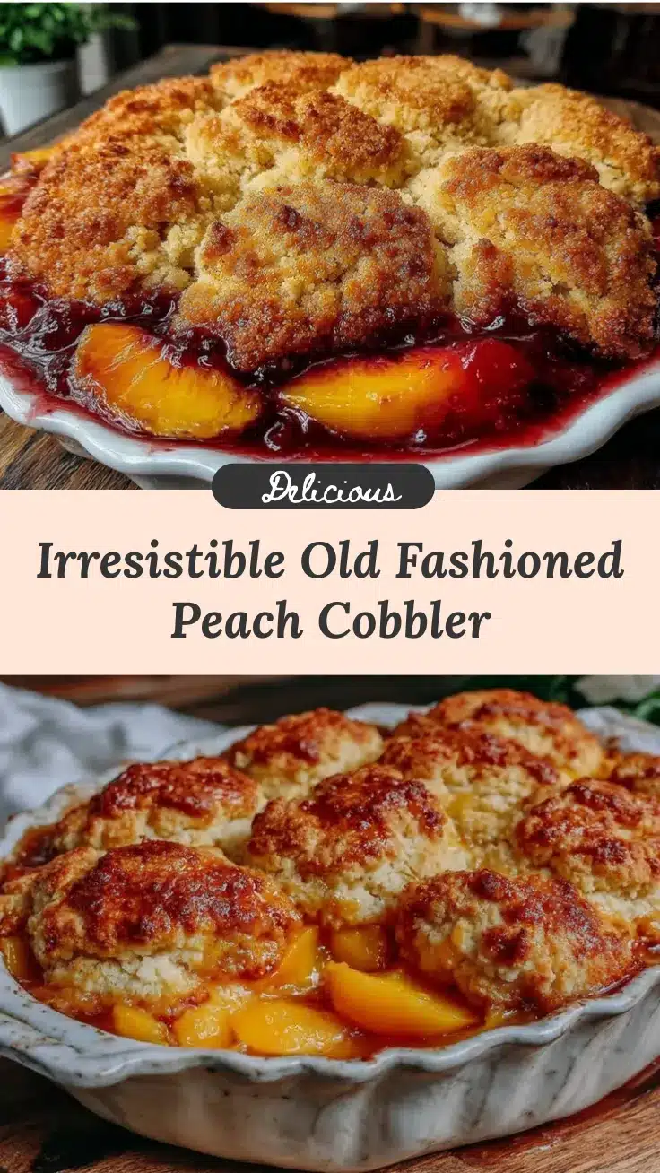 old fashioned peach cobbler recipe recipe