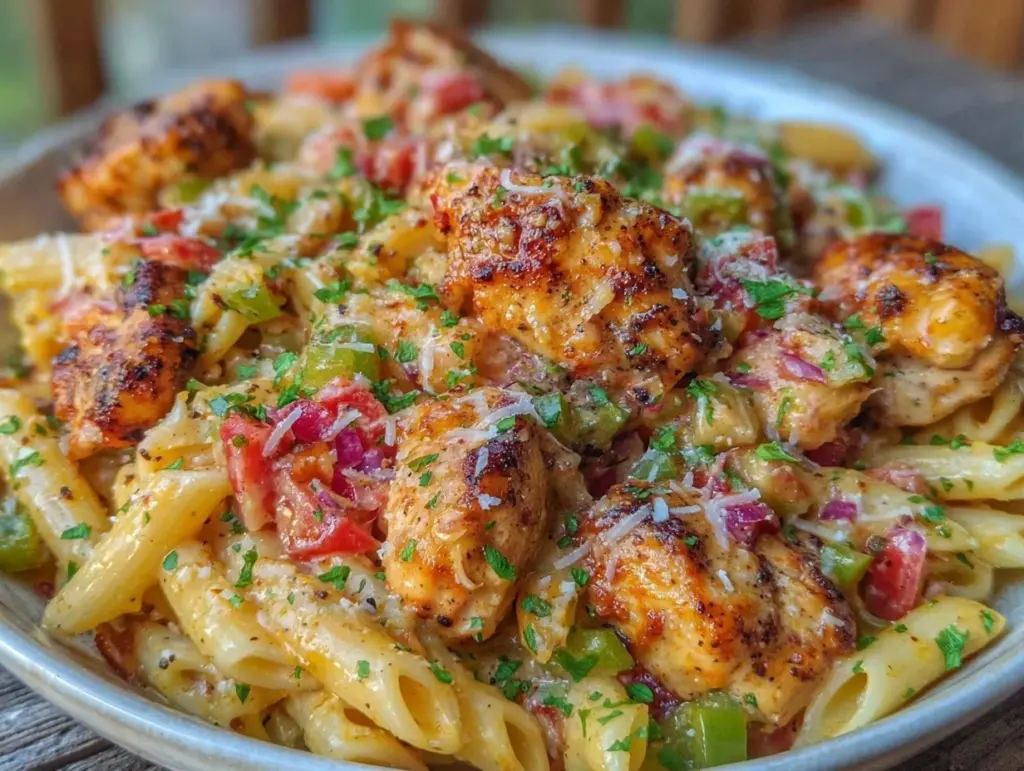 one-pot Cajun chicken pasta - featured image