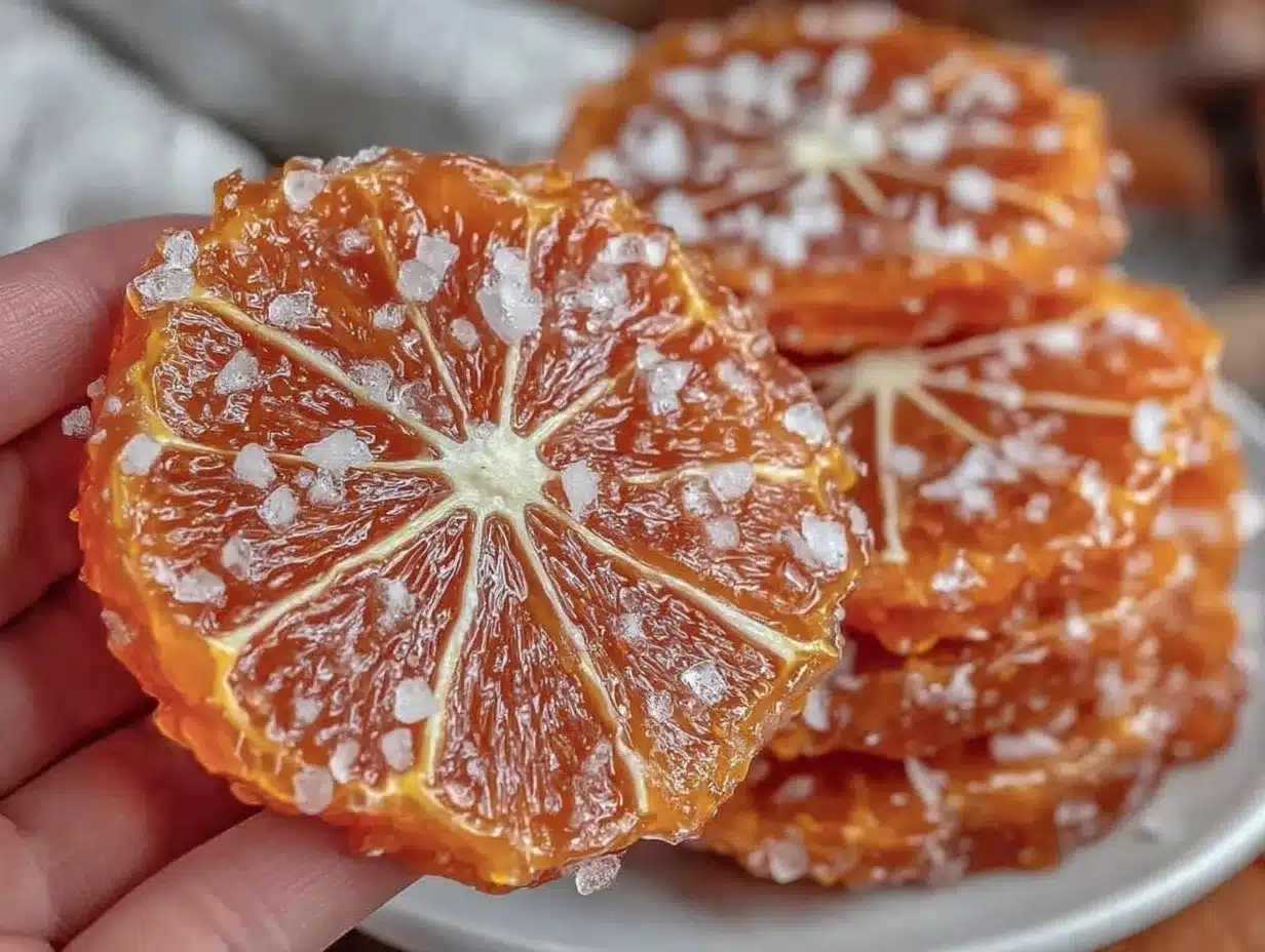 orange candy recipe preparation steps