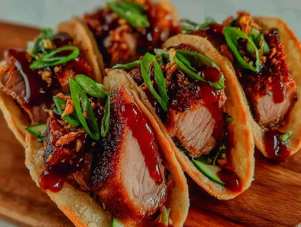 peking duck pancakes - featured image