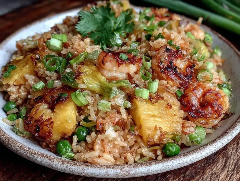 pineapple fried rice - featured image