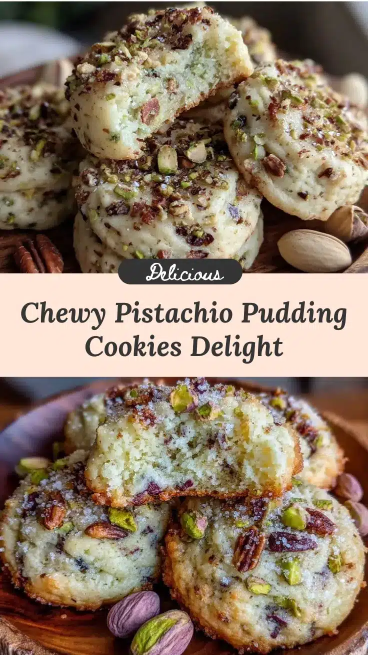pistachio pudding cookies recipe