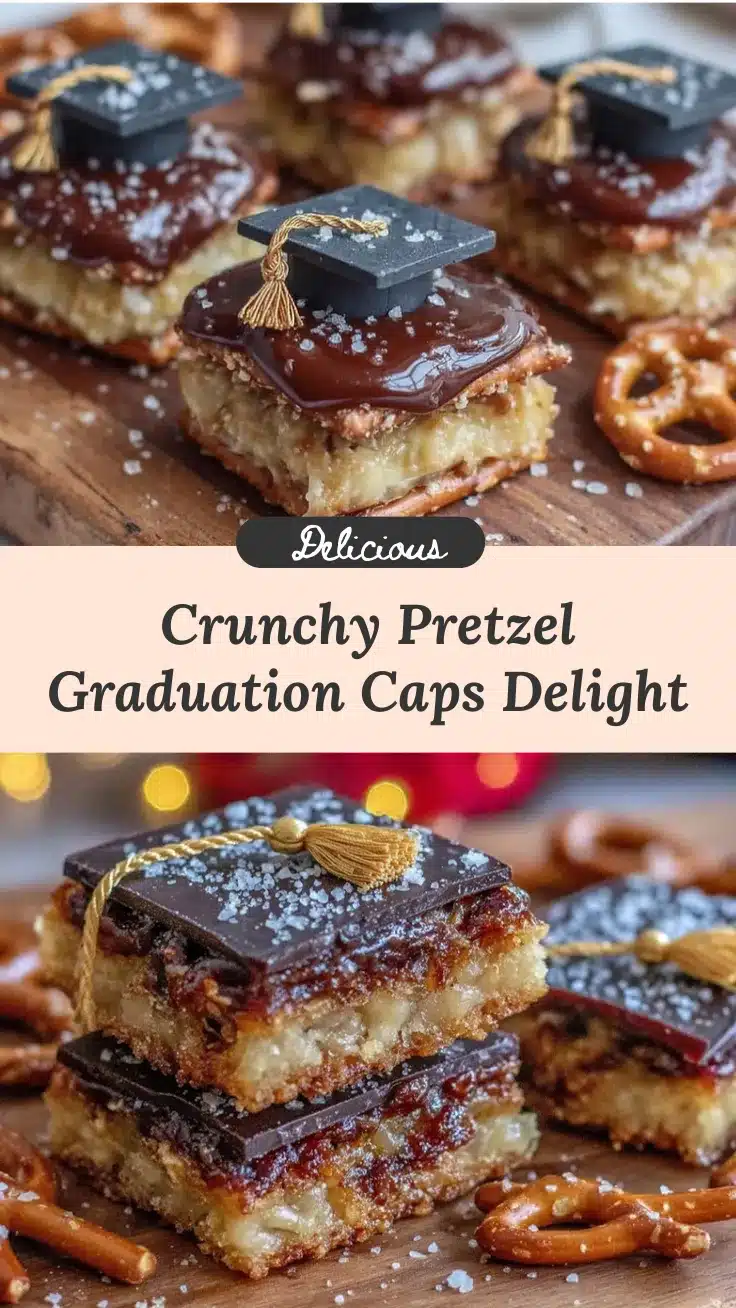 pretzel graduation caps recipe recipe