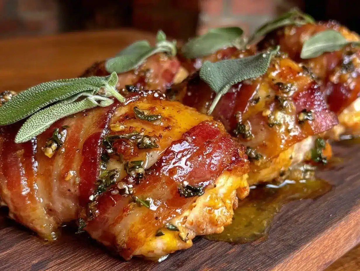 prosciutto-wrapped chicken with sage preparation steps