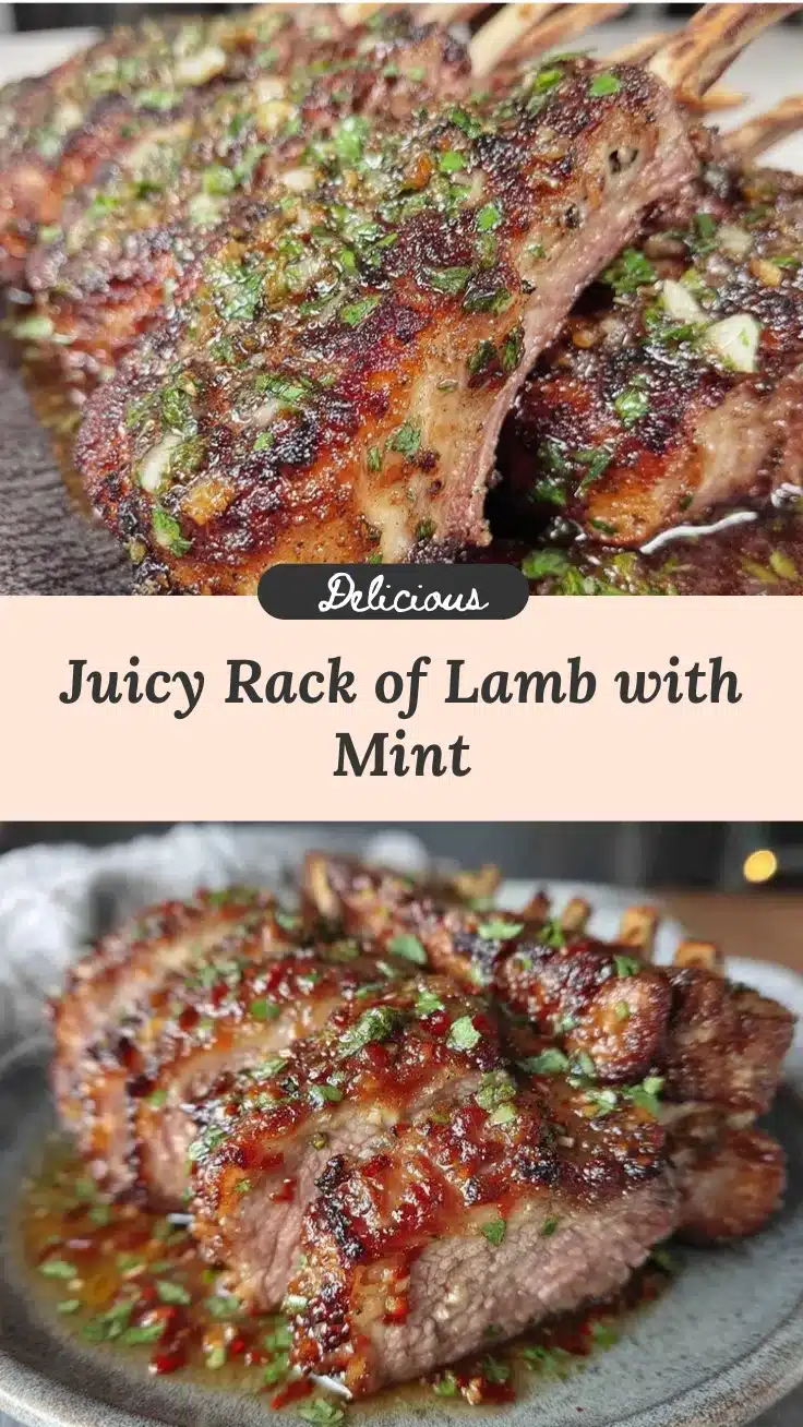 rack of lamb with mint sauce recipe