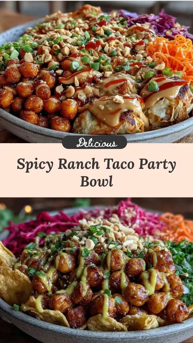ranch taco party bowl recipe