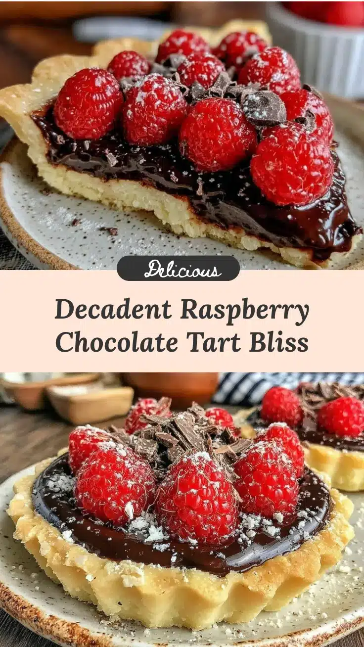 raspberry chocolate tart recipe recipe