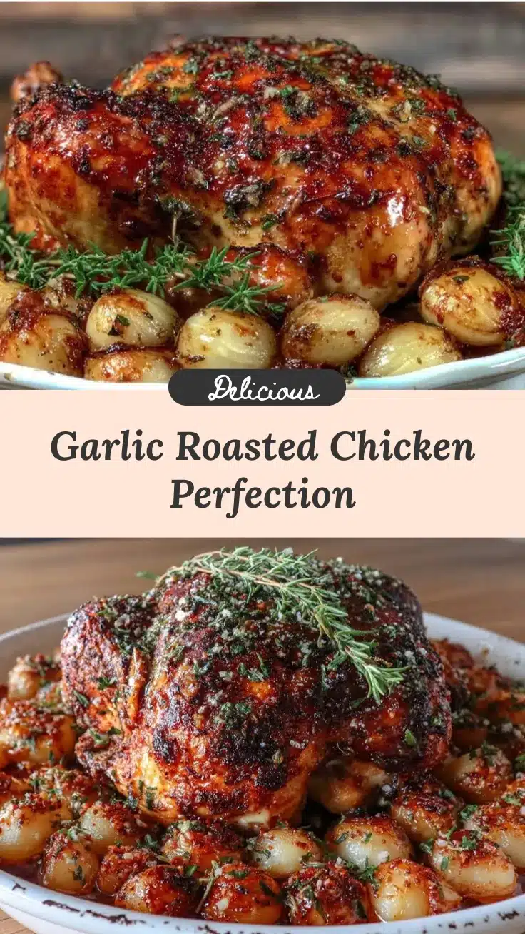 roasted chicken with 40 cloves of garlic recipe