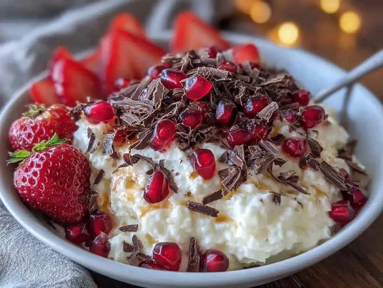 romantic cottage cheese bowl recipe preparation steps
