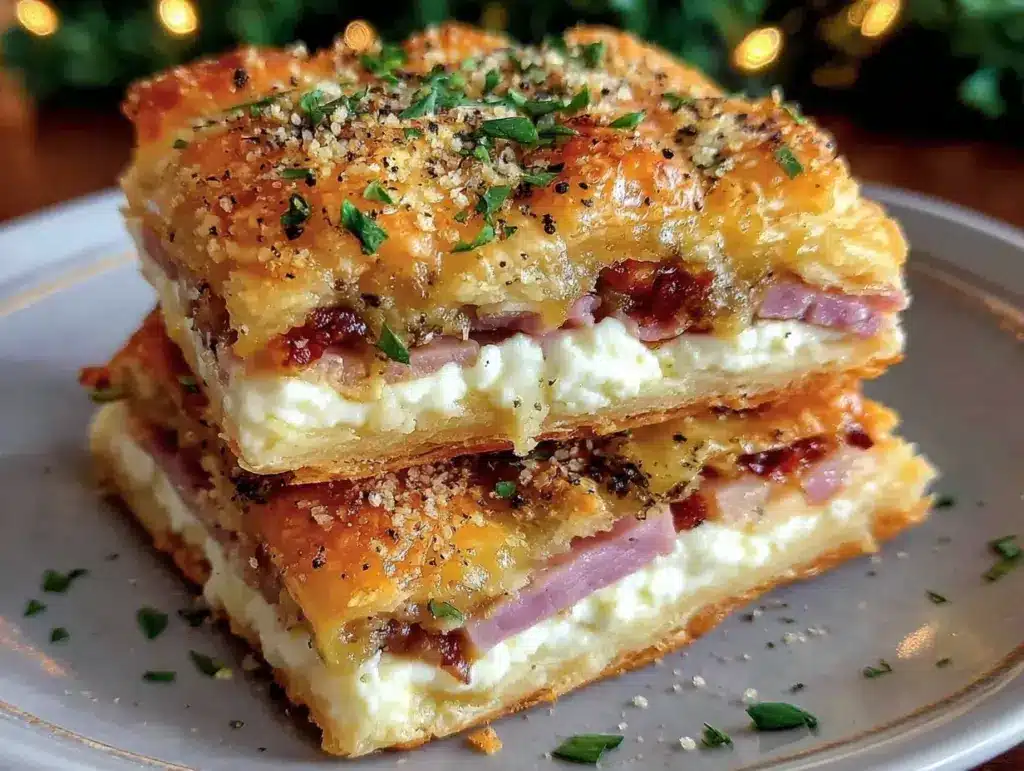 savory antipasto squares - featured image