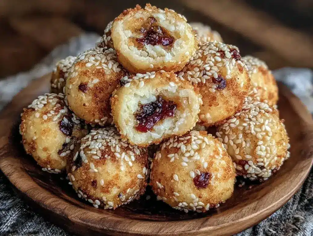 sesame balls recipe - featured image