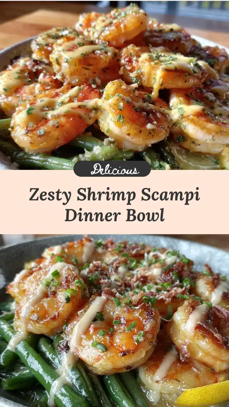 shrimp scampi dinner bowl recipe