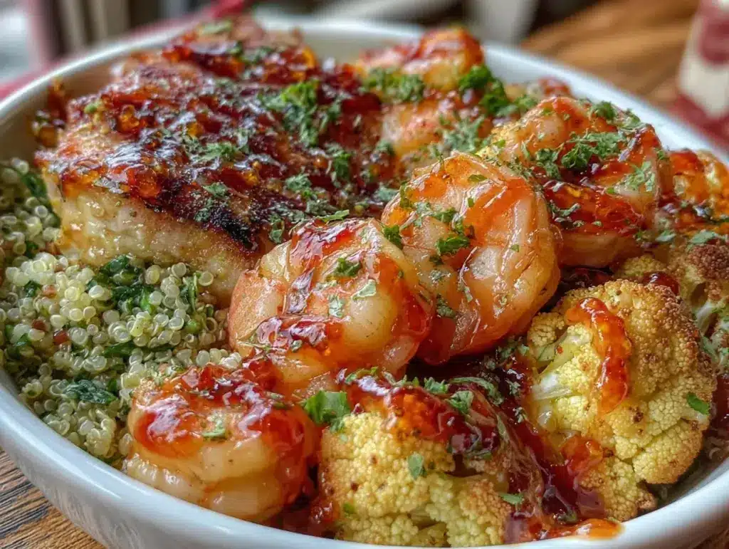shrimp scampi nourish bowl - featured image