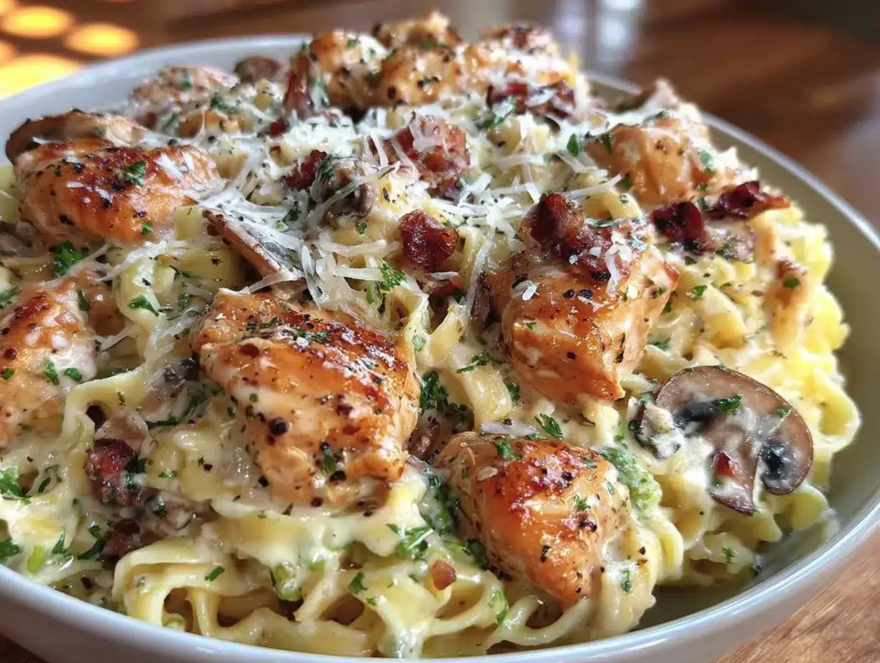 slow cooker chicken alfredo recipe preparation steps