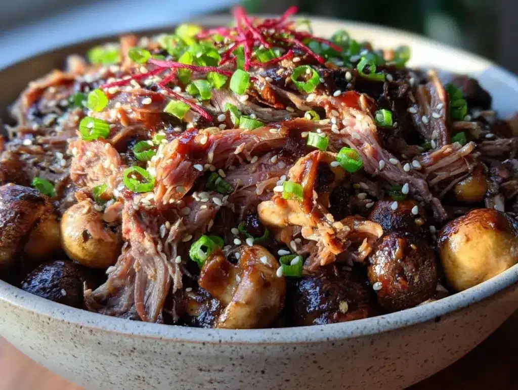 slow-cooker pulled pork dinner bowl - featured image