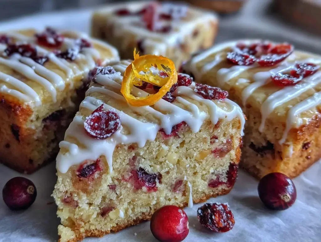starbucks copycat cranberry bliss bars - featured image