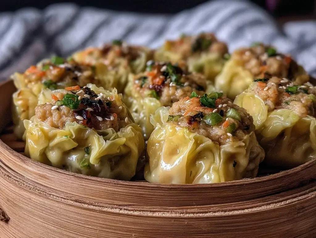 steamed pork shumai dumplings - featured image