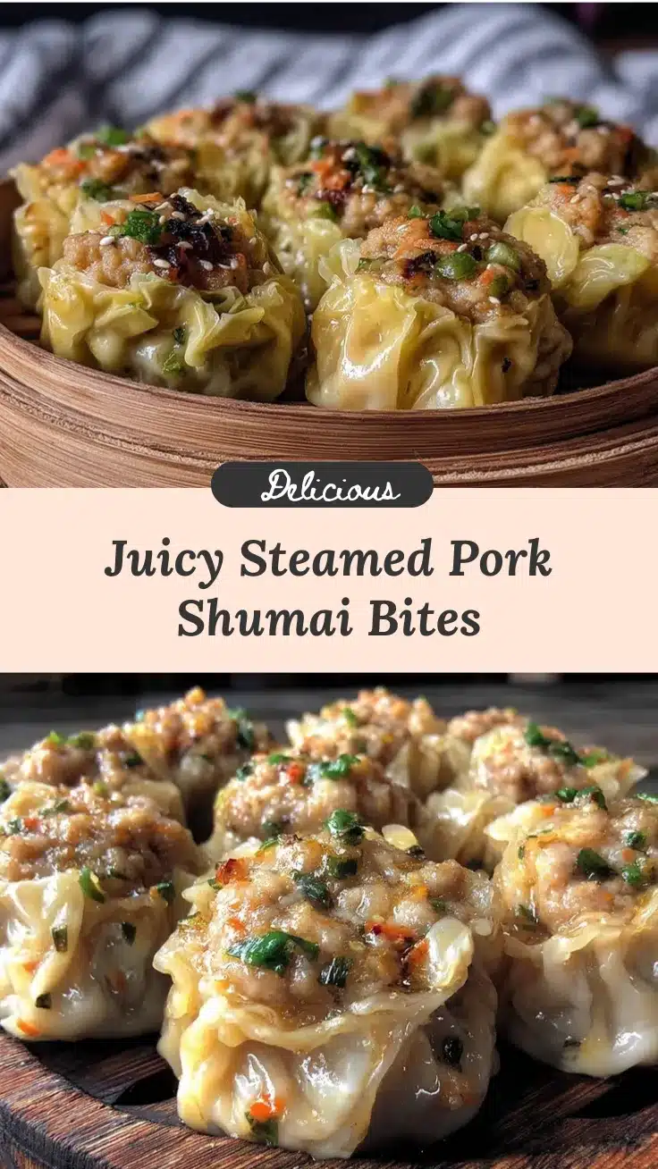 steamed pork shumai dumplings recipe