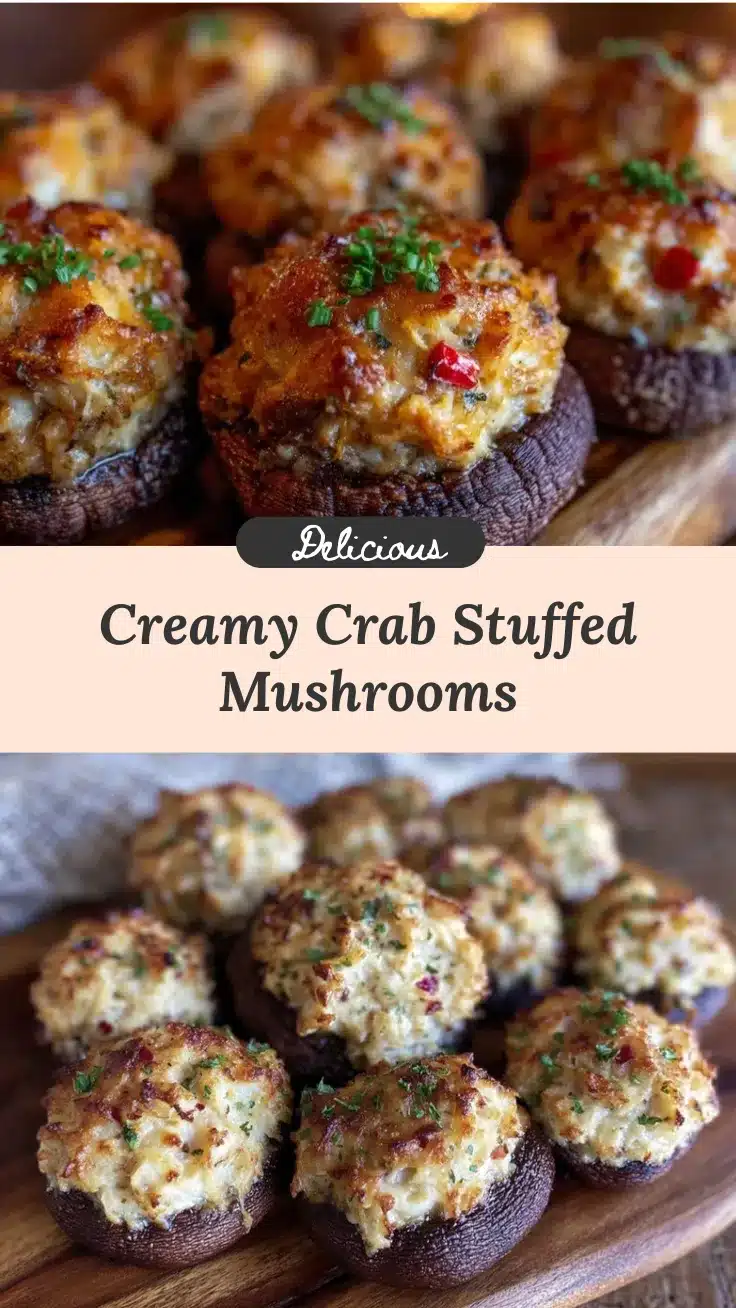 stuffed mushrooms with crab recipe