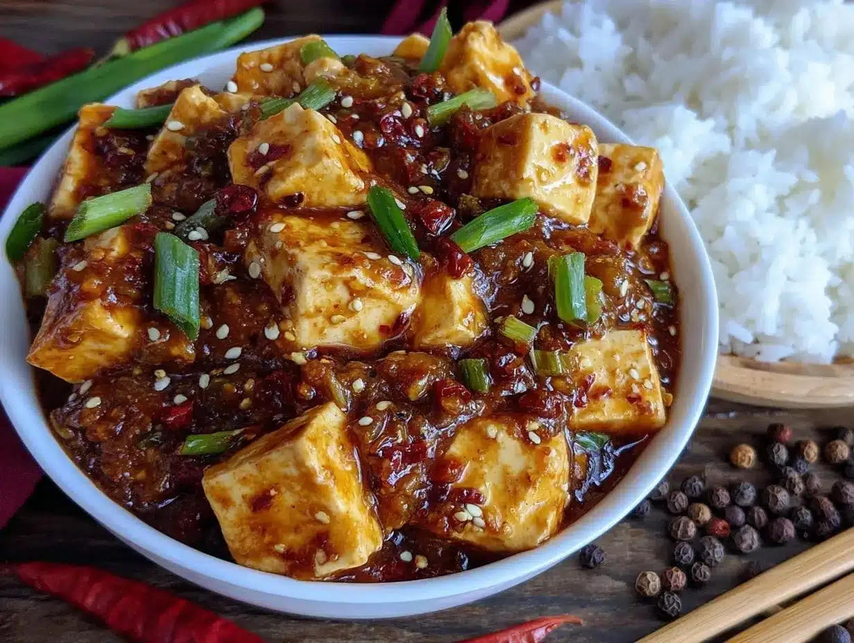 Szechuan Mapo tofu recipe preparation steps