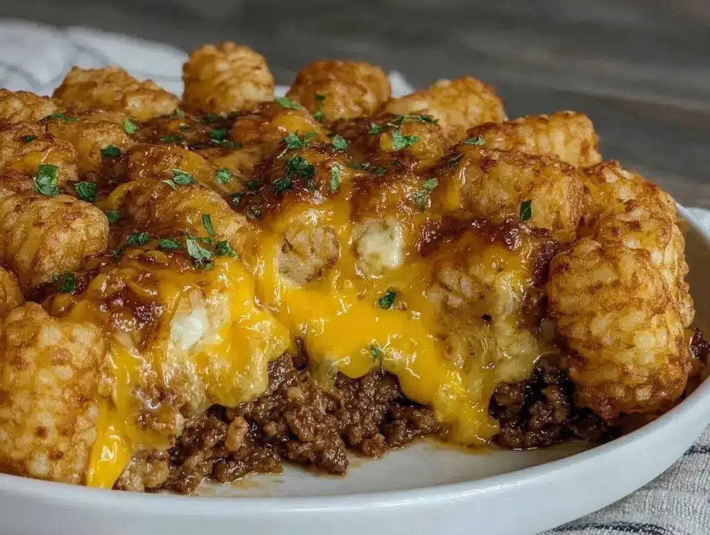 tater tot casserole recipe - featured image