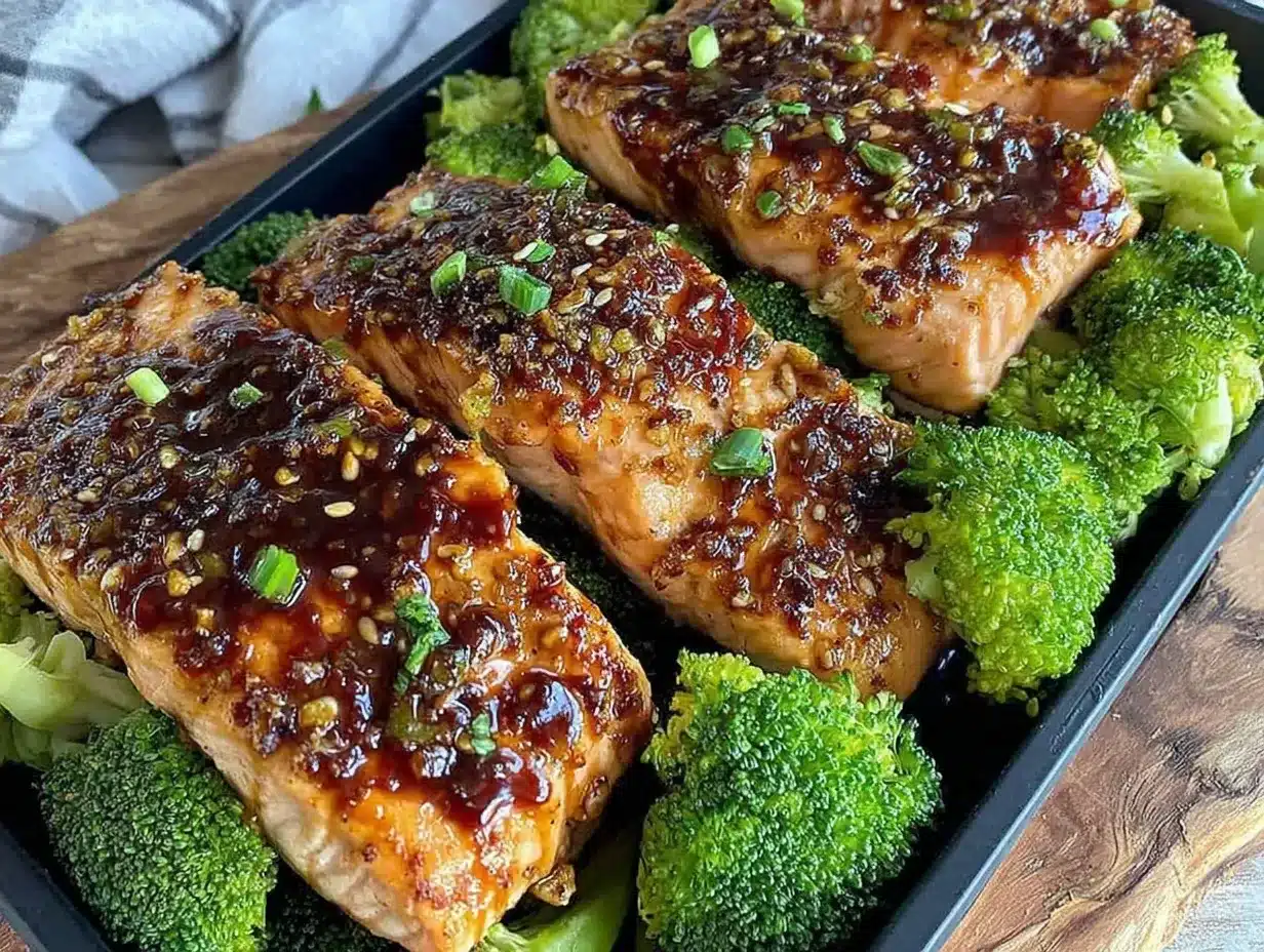 teriyaki salmon meal prep preparation steps