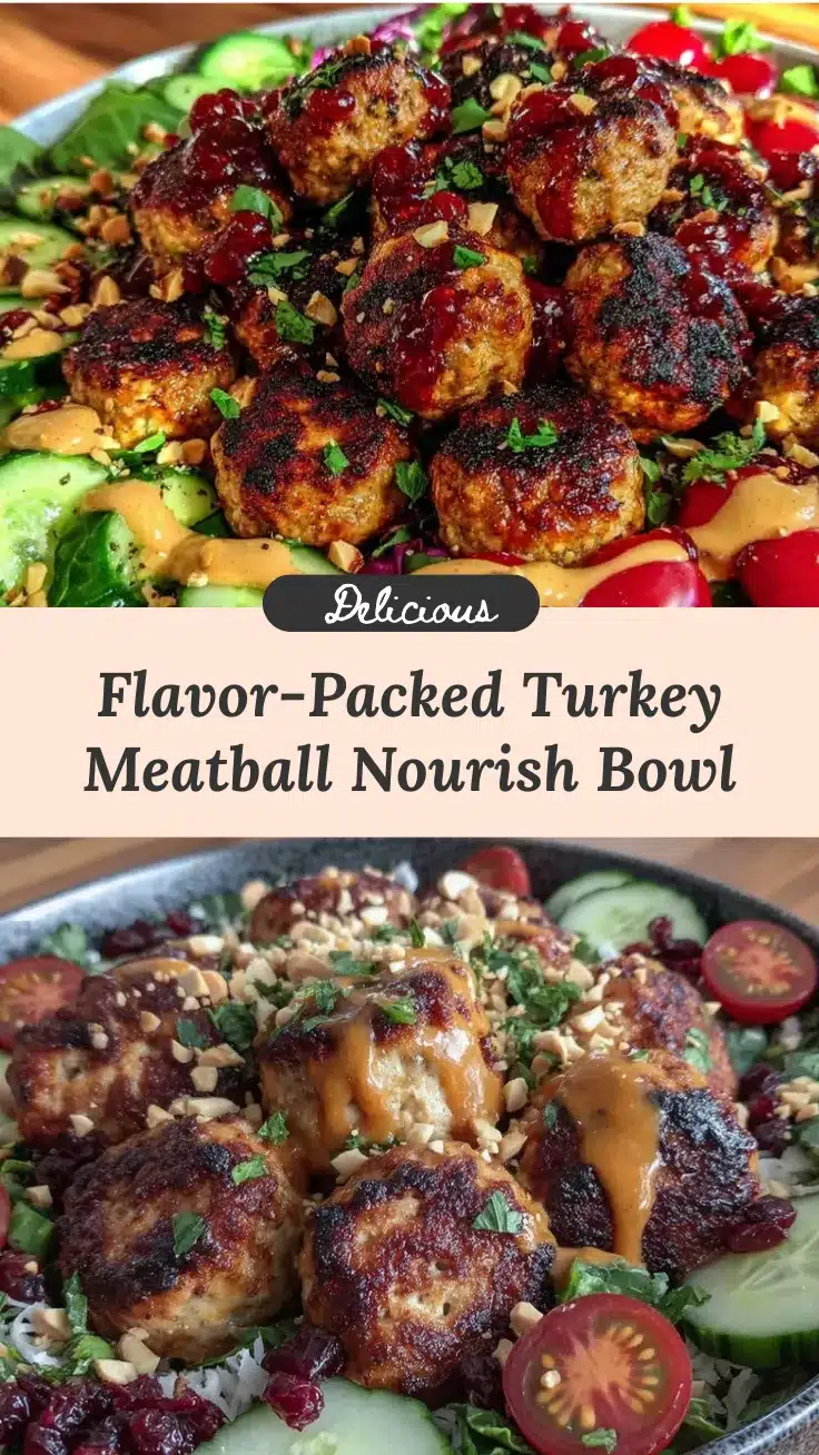 turkey meatball nourish bowl recipe